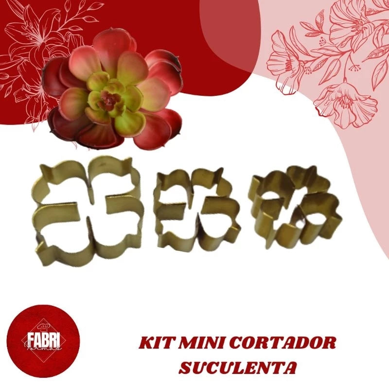 KIT MINI CORTADOR SUCULENTA