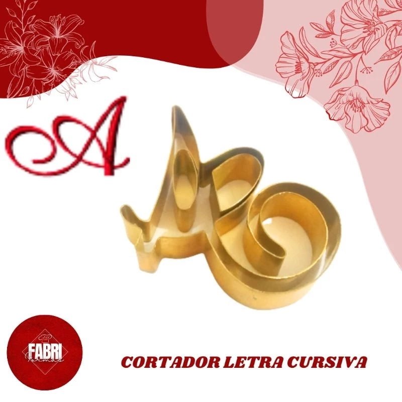 CORTADOR LETRA CURSIVA