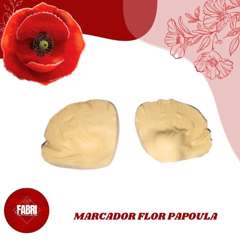FRISADOR DE SILICONE FLOR PAPOULA