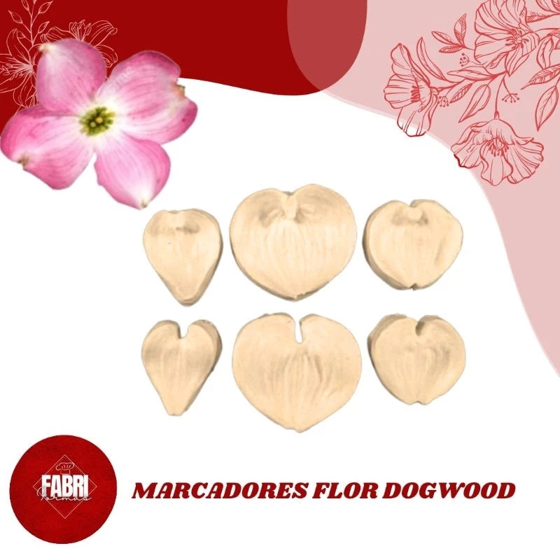 MARCADORES DA FLOR DOGWOOD