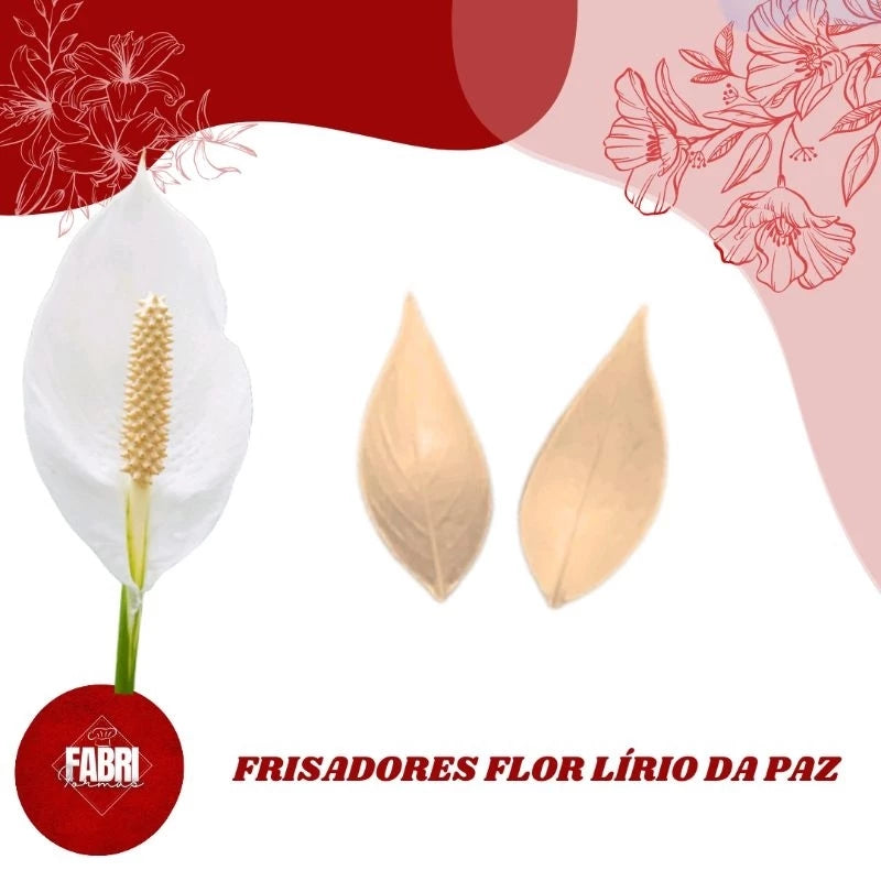 MARCADOR FLOR LÍRIO DA PAZ
