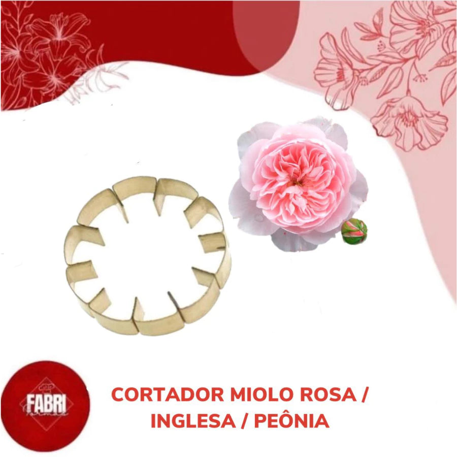 CORTADOR MIOLO ROSA,INGLESA,PEONIA