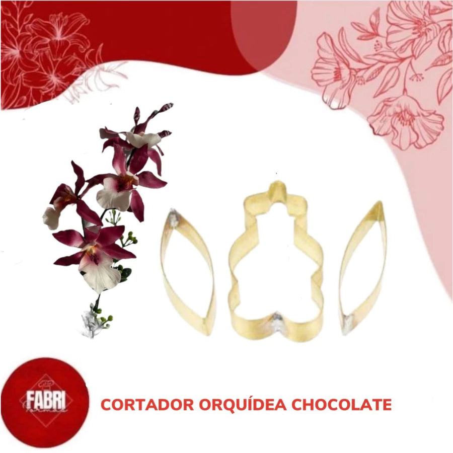 CORTADOR ORQUIDEA CHOCOLATE