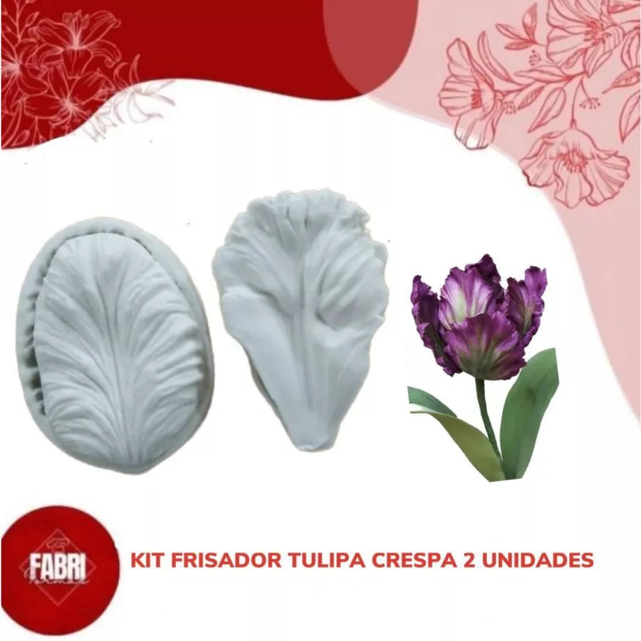 KIT FRISADOR TULIPA CRESPA 2 UNIDADES