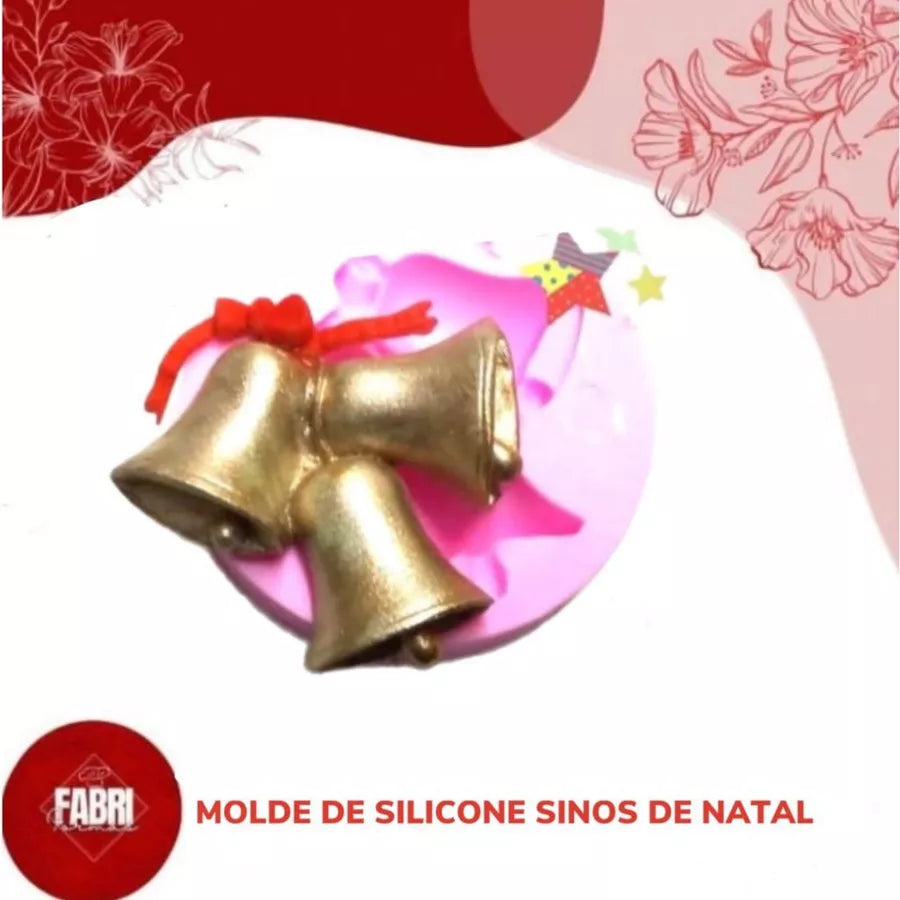 MOLDE DE SILICONE SINOS DE NATAL
