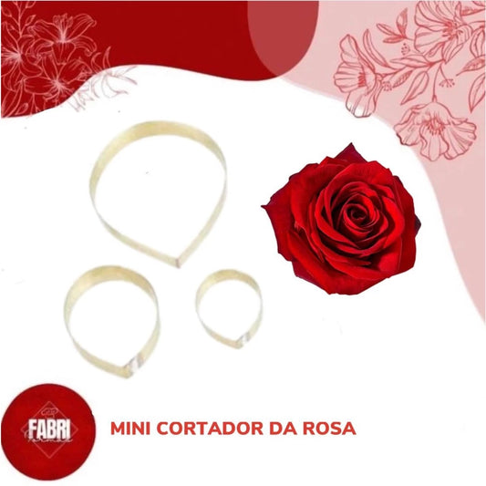 KIT MINI CORTADOR DA ROSA