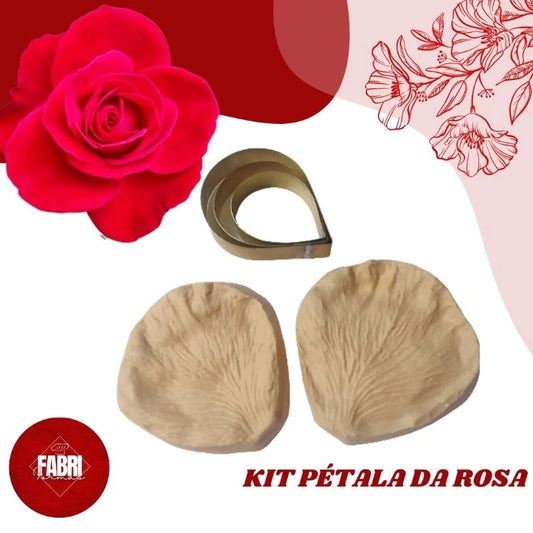KIT MARCADOR E CORTADOR PÉTALA DA ROSA