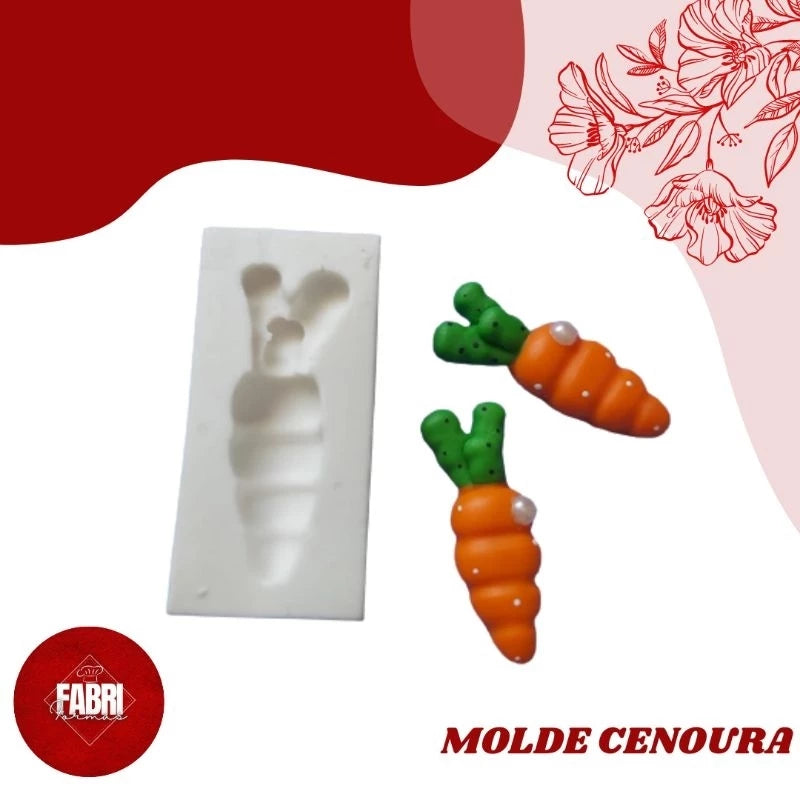 MOLDE DE SILICONE CENOURA LINHA PÁSCOA