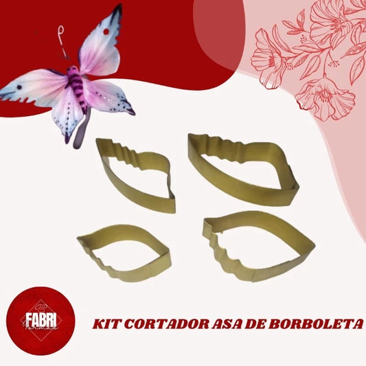 KIT CORTADORES ASA DE BORBOLETA