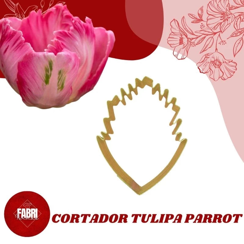CORTADOR TULIPA PARROT