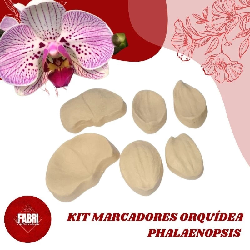MARCADORES ORQUÍDEA PHALAENOPSIS