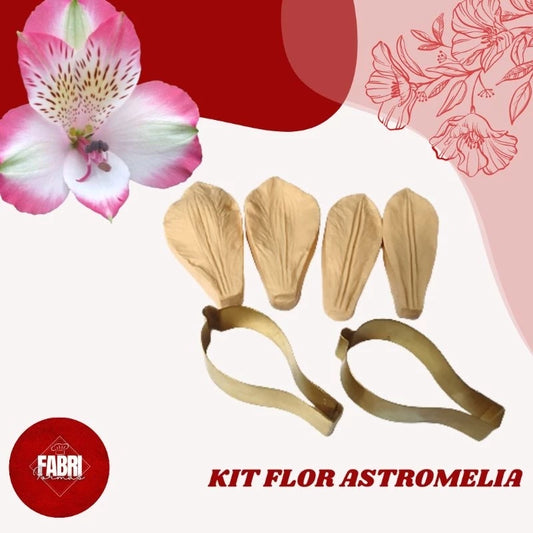 KIT CORTADOR E MARCADOR FLOR DA ASTROMELIA