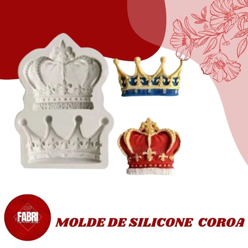 MOLDE DE SILICONE COROAS