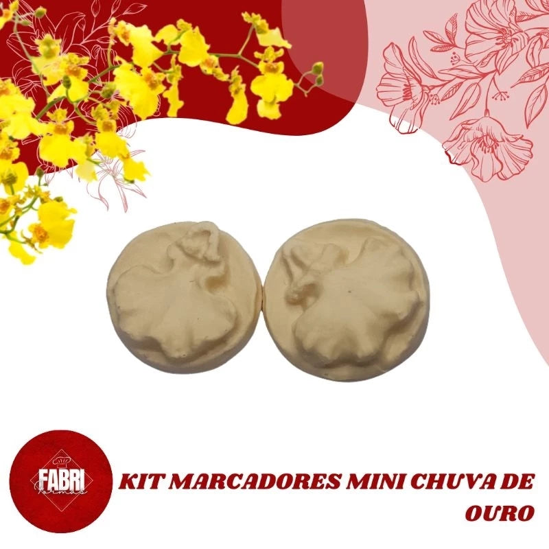MARCADORES MINI CHUVA DE OURO