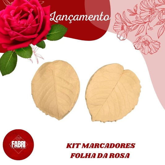 MARCADOR FOLHA DA ROSA