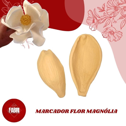 MARCADOR FLOR MAGNÓLIA