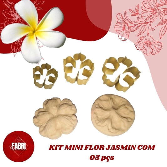 KIT MINI CORTADORES E MARCADORES FLOR JASMIN 02