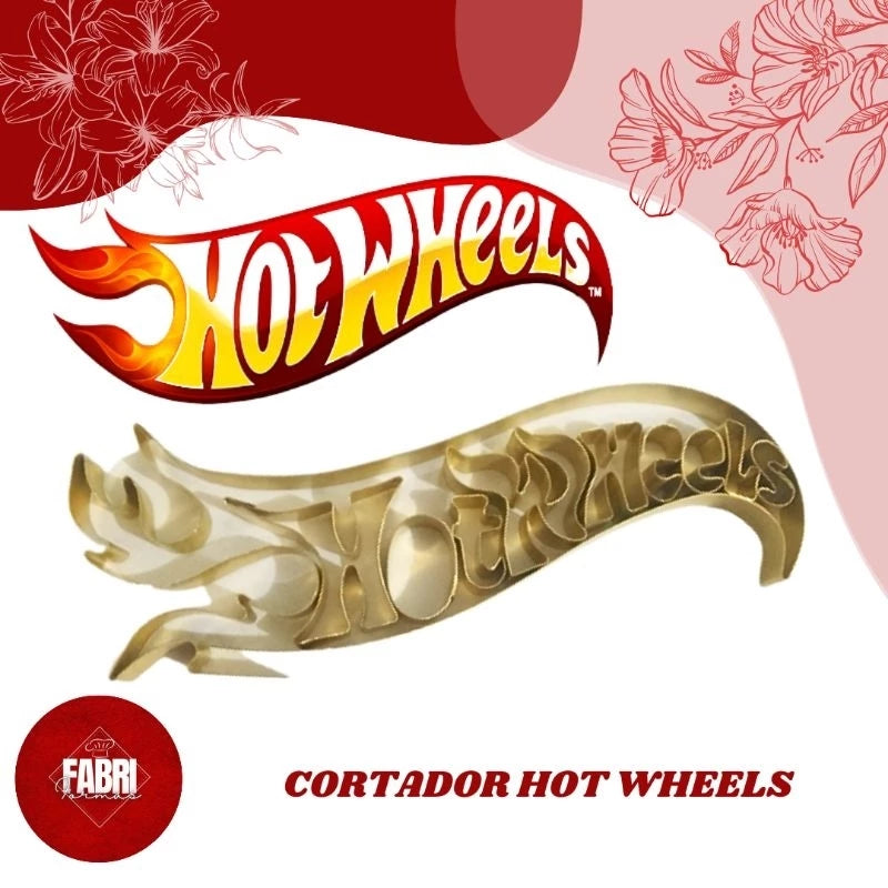 CORTADOR HOT WHEELS PERSONALIZADO