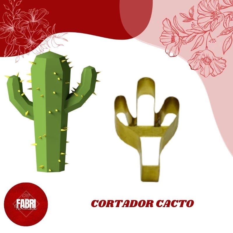CORTADOR METÁLICO CACTO
