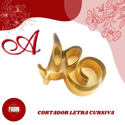 CORTADOR LETRA CURSIVA