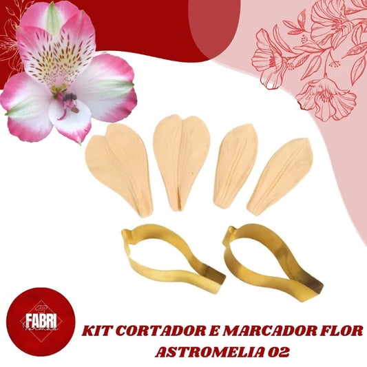 KIT CORTADOR E MARCADOR FLOR ASTROMELIA 02