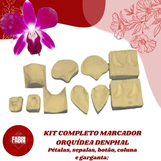 MARCADORES COMPLETO DA ORQUIDEA DENPHAL