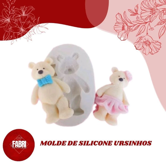 MOLDE DE SILICONE URSINHOS