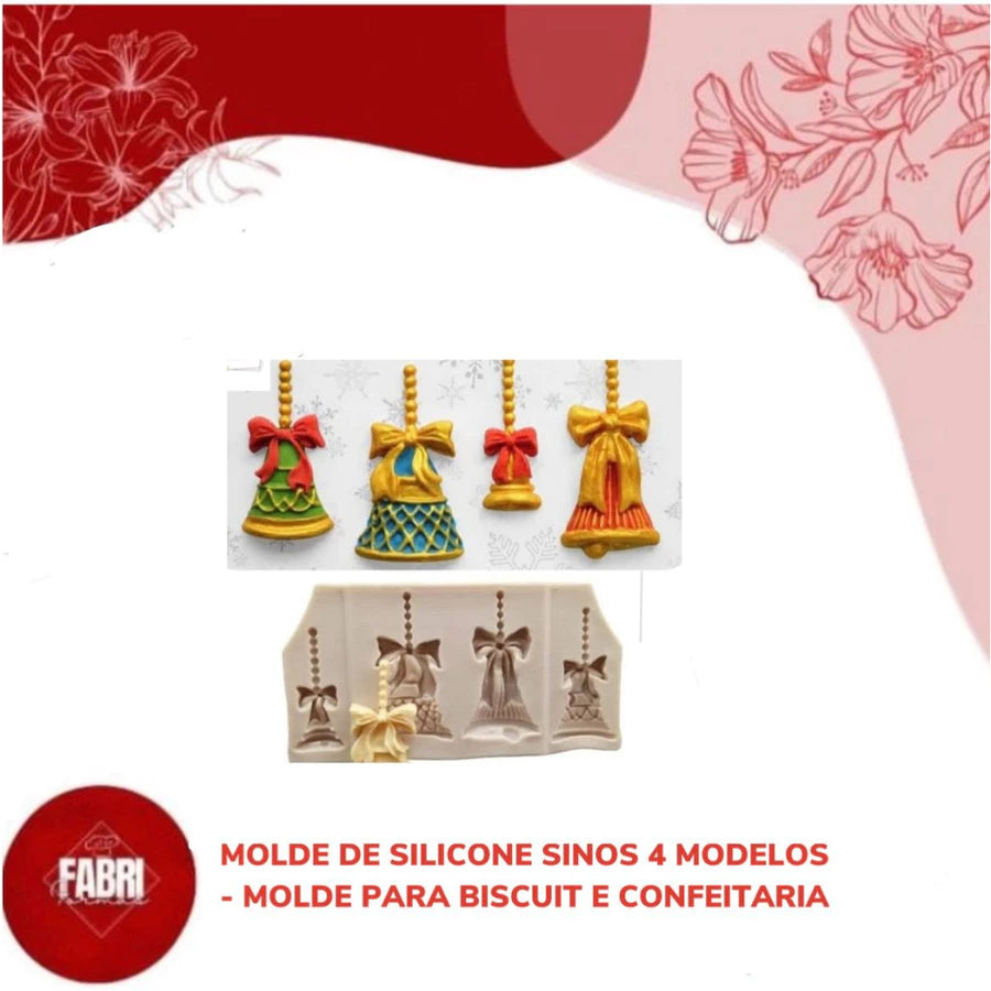 MOLDE DE SILICONE SINOS 04 MODELOS