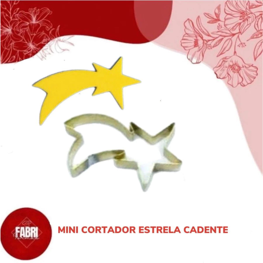 MINI CORTADOR ESTRELA CADENTE LINHA NATAL