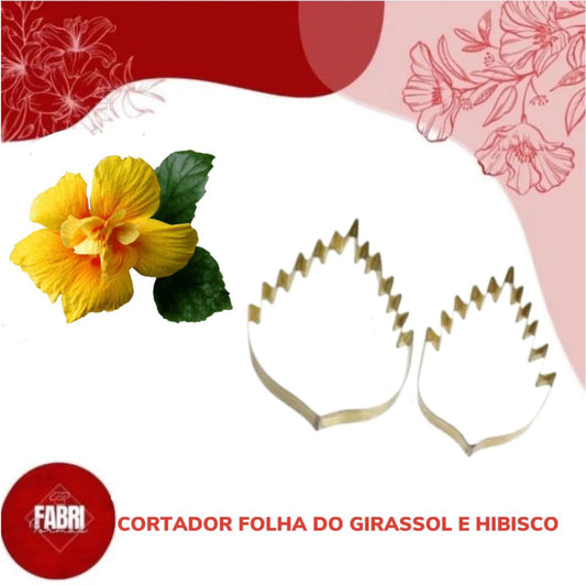 CORTADOR FOLHA DO GIRASSOL E HIBISCO