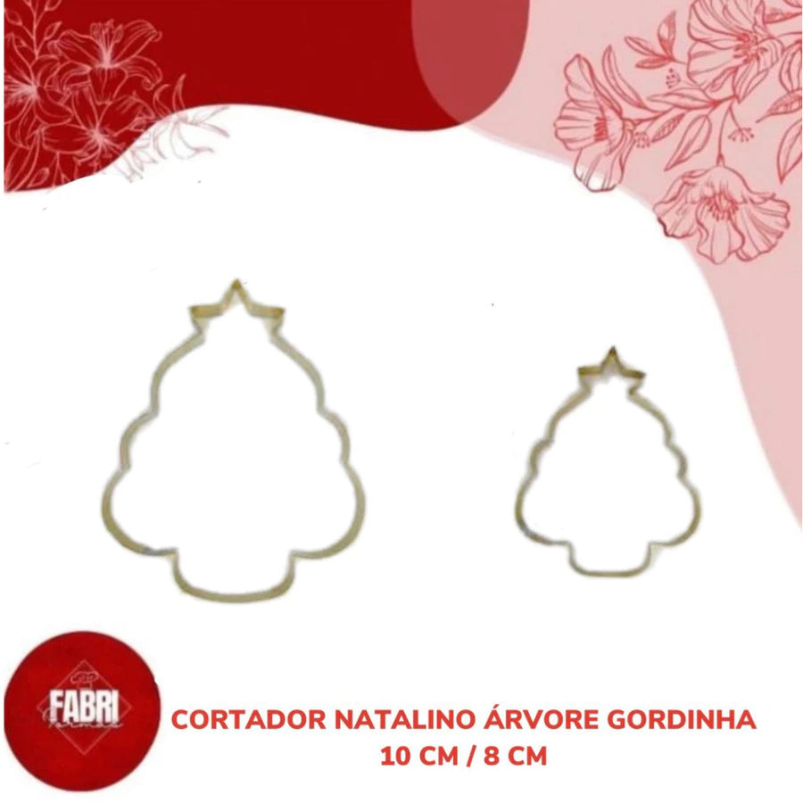 CORTADOR NATALINO ARVORE GORDINHA