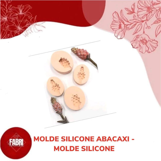 MOLDE DE SILICONE ABACAXI
