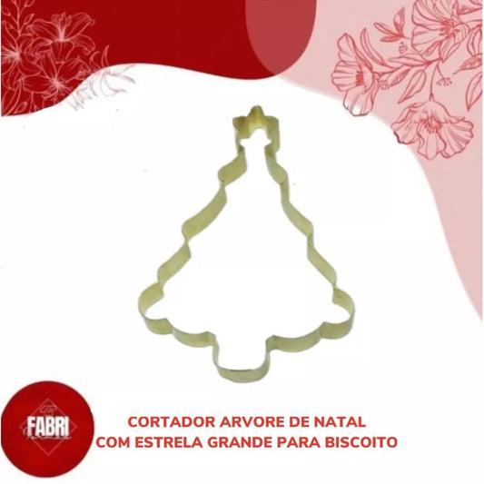 CORTADOR ARVORE DE NATAL COM ESTRELA