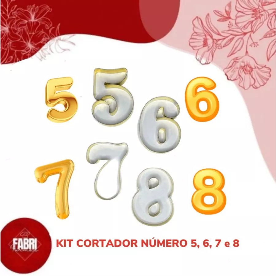 KIT CORTADOR MINI FOLHAS PARA DOCINHOS 5 UNIDADES