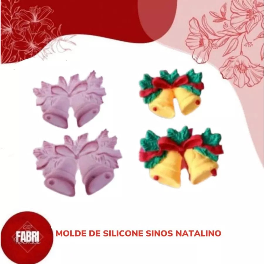 MOLDE DE SILICONE SINOS NATALINO