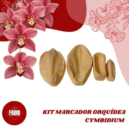 MARCADORES ORQUÍDEA CYMBIDIUM