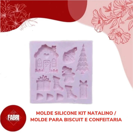 MOLDE SILICONE KIT NATAL