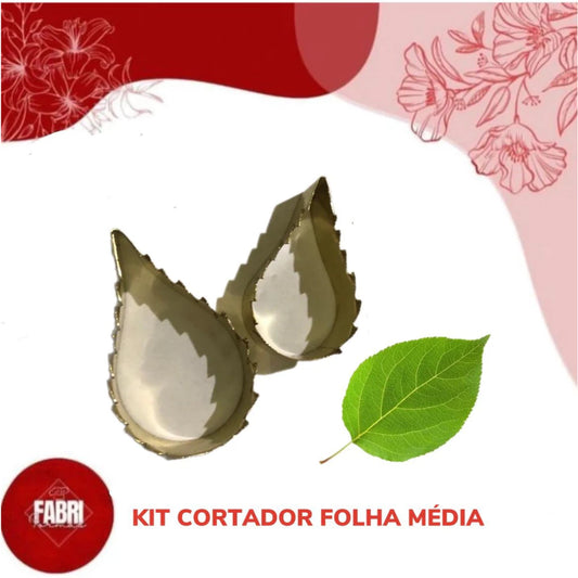 KIT CORTADORES FOLHA MÉDIA